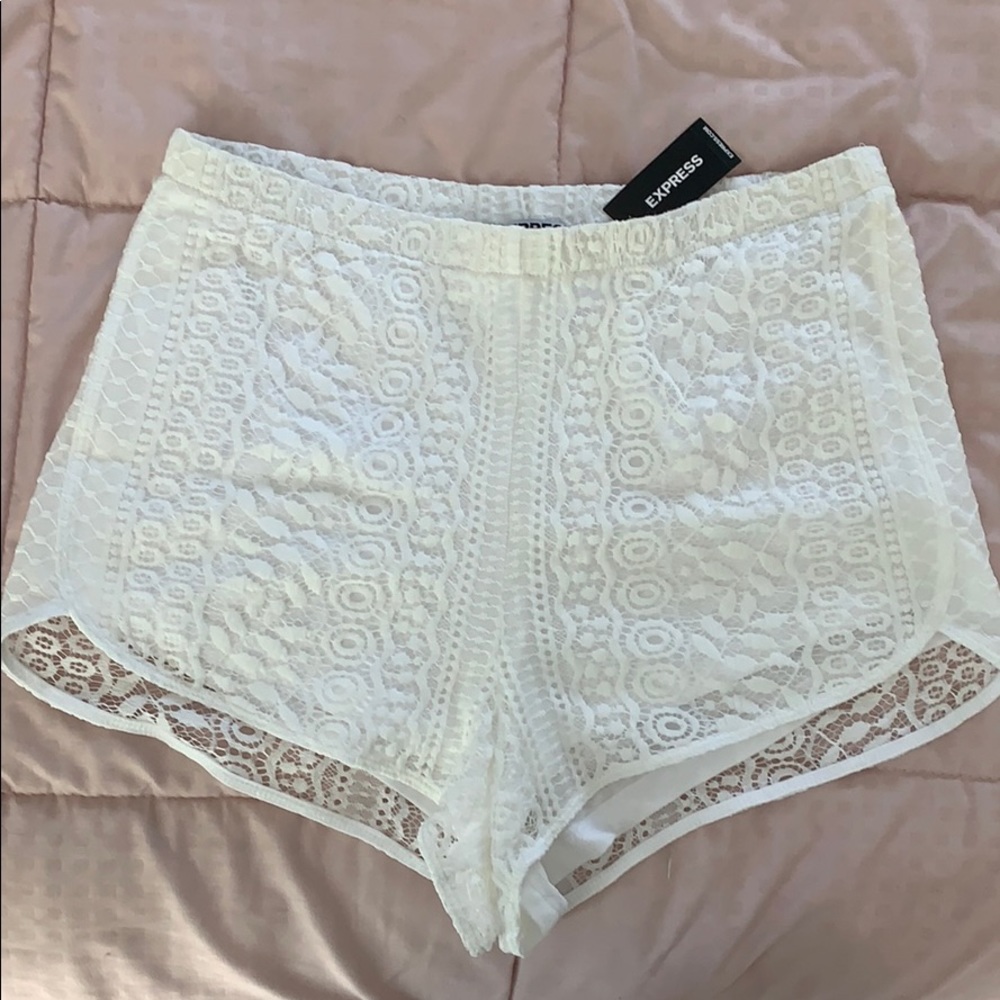 Express High Waist Shorts